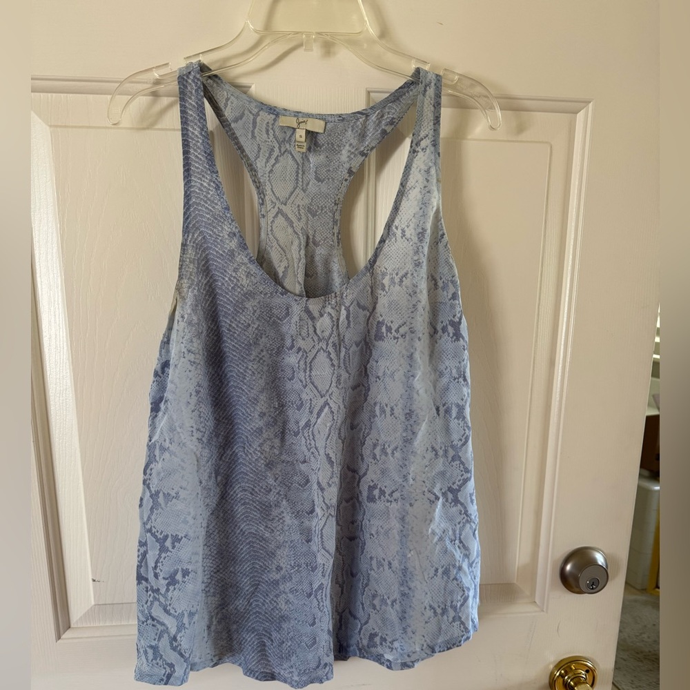 Joie Blue Sleeveless Tank Top